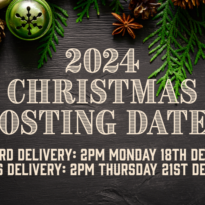 Last Order Dates for Christmas Delivery - 2024