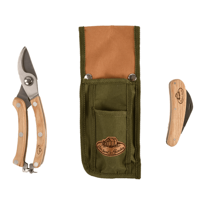 Garden Pruning Tools Gift Set (with Sheath)