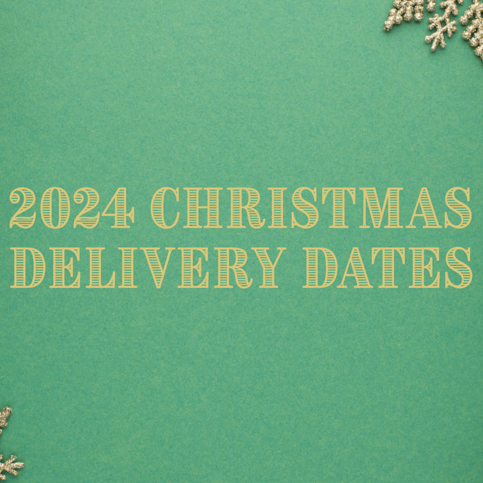 Christmas Delivery Dates 2024