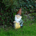 A Bit Quackers Garden Decor - A Corn Y Garden Gnome