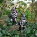 A Bit Quackers Garden Decor - Bronze Scout Garden Gnome