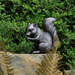 A Bit Quackers Garden Decor - Bronze Squirrel Garden Ornament