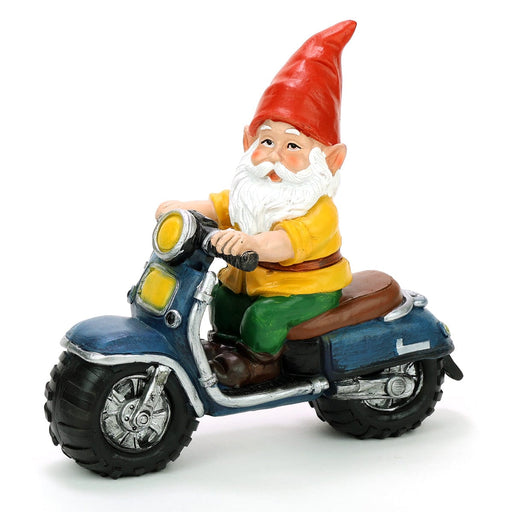 A Bit Quackers Garden Decor - Garden Gnome on Scooter