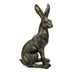 A Bit Quackers Garden Decor - Looking Right Gold Hare Ornaments
