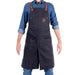 Alaskan MAKER Gardening Aprons & Tool Belts - Canvas Split Garden Apron - Denim