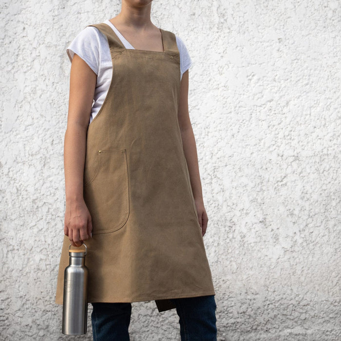 Alaskan MAKER Gardening Aprons & Tool Belts - Japanese Apron - Havana