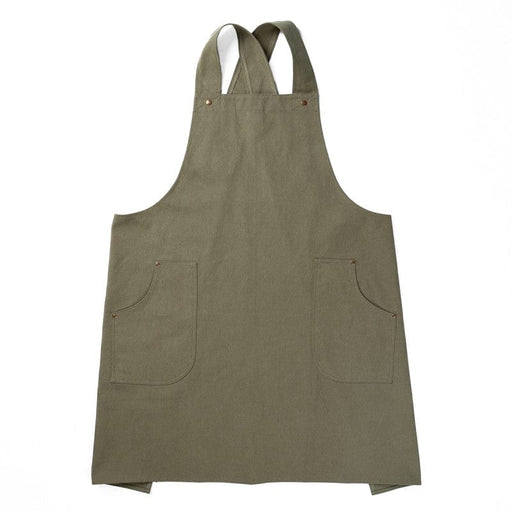 Alaskan MAKER Gardening Aprons & Tool Belts - Japanese Apron - Khaki