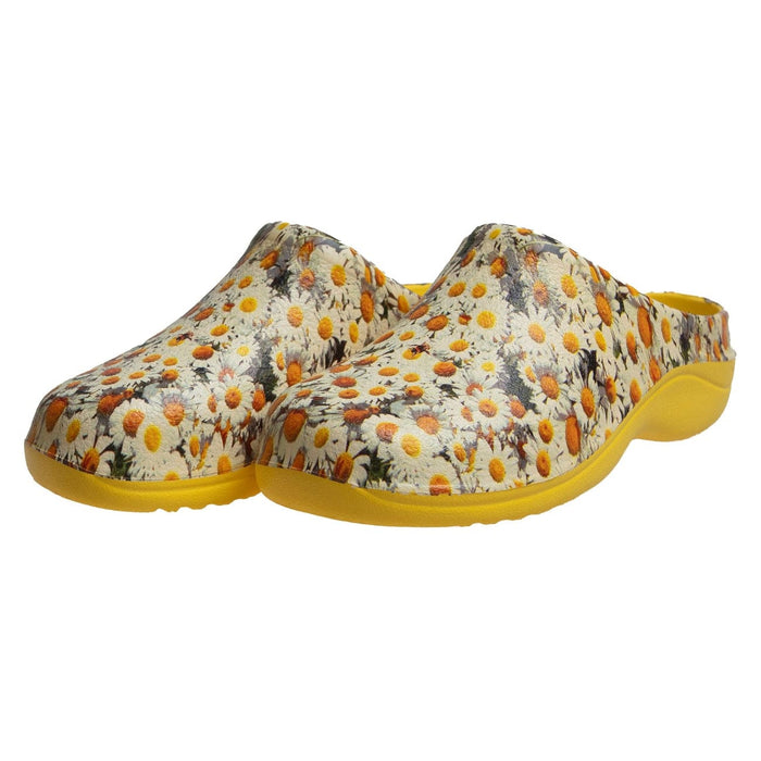 Backdoorshoes Footwear - Women's Clogs - Lemon Daisy