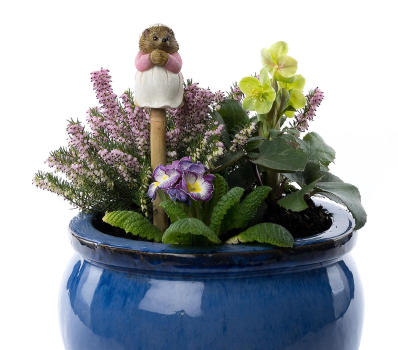 Beatrix Potter Plant Pot Accessories - Cane Companions - Mrs Tiggy-Winkle
