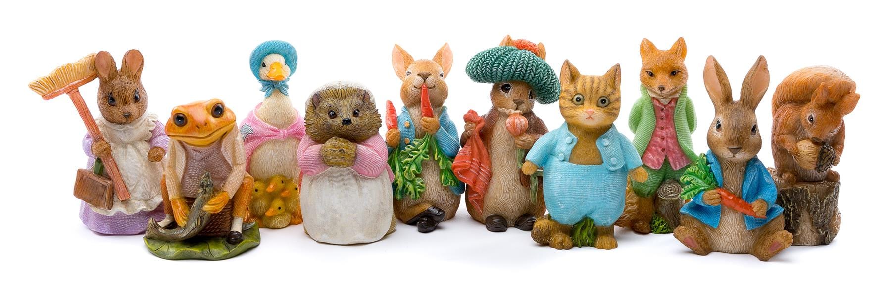 Beatrix Potter Plant Pot Accessories - Cane Companions - Squirrel Nutkin