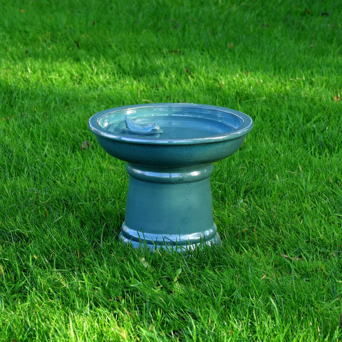 Best for Birds Bird Baths & Feeders - Decorative Ceramic Garden Bird Bath with Stand
