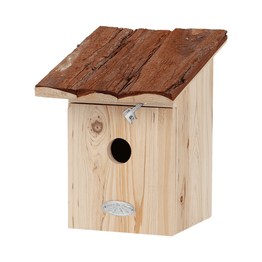 Best for Birds Bird Houses & Tables - Bark Roof Bird House - Great Tit