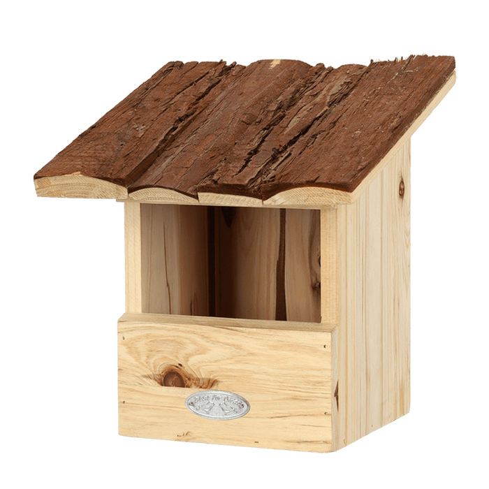 Best for Birds Bird Houses & Tables - Bark Roof Bird House - Robin