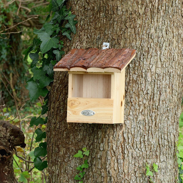 Best for Birds Bird Houses & Tables - Bark Roof Bird House - Robin