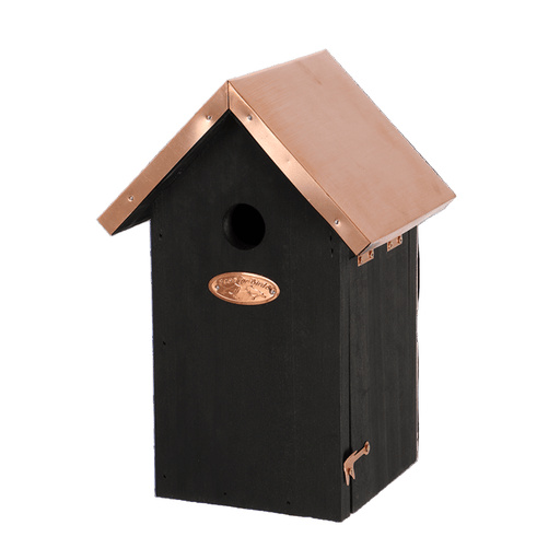 Best for Birds Bird Houses & Tables - Black Copper Bird House - Blue Tit