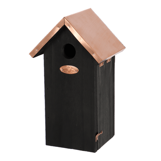 Best for Birds Bird Houses & Tables - Black Copper Bird House - Great Tit