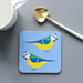 Blue Ranchu Designs Decor - Blue Tit Coasters - Set of 4
