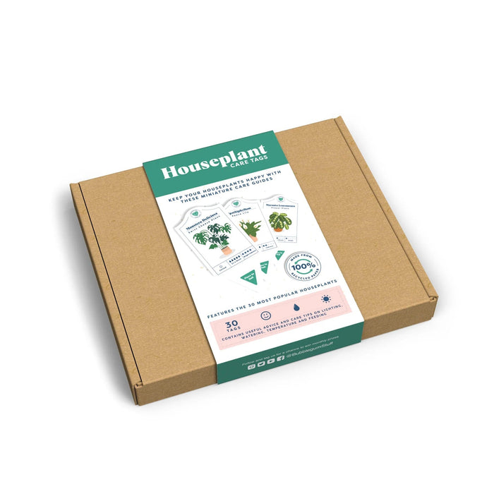 Bubblegum Stuff Indoor Gardening - Houseplant Care Tags - 30 Species of Indoor Plants