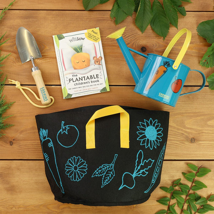 Burgon & Ball Children's Toys - Children's Carrot Book Planting Set - RHS Growing Gardeners