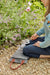 Burgon & Ball Garden Kneeling Pads - Sophie Conran Garden Kneeler - Grey Stripe