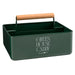 Burgon & Ball Garden Storage & Organisation - Greenhouse Caddy - Heritage Green
