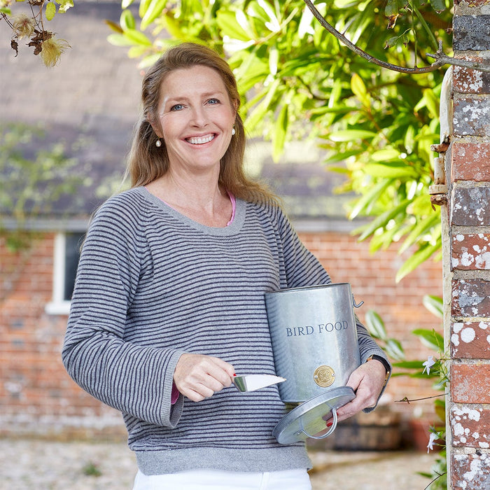 Burgon & Ball Garden Storage & Organisation - Sophie Conran Galvanised Bird Food Tin