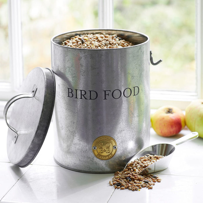 Burgon & Ball Garden Storage & Organisation - Sophie Conran Galvanised Bird Food Tin