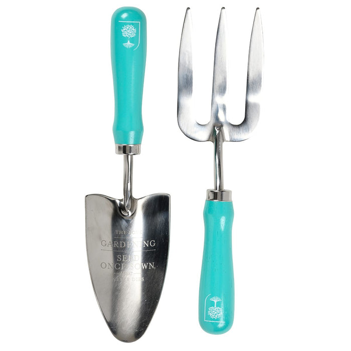 Burgon & Ball Garden Tool Gift Sets - Flora & Fauna Trowel & Fork Set - Gift Boxed