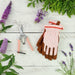 Burgon & Ball Garden Tool Gift Sets - Flower Snips & Blush Striped Glove Set