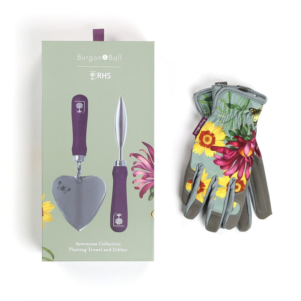 Burgon & Ball Garden Planting Tools & Gloves Bundle - Asteraceae ...