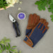 Burgon & Ball Garden Tool Gift Sets - Medium/Large (8 - 9in.) - Dad Denim Gloves & Secateurs Gift Set