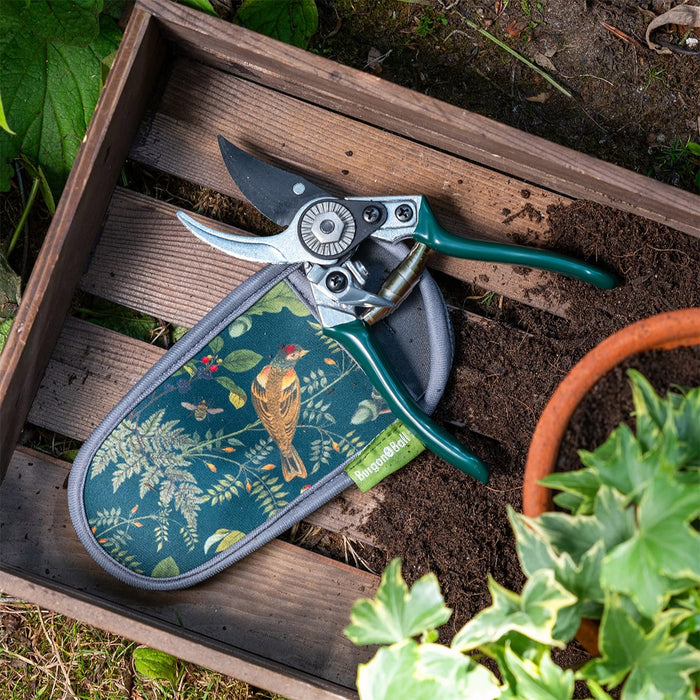Burgon & Ball Garden Tool Gift Sets - Woodland Wonders Pruner & Holster - Gift Boxed