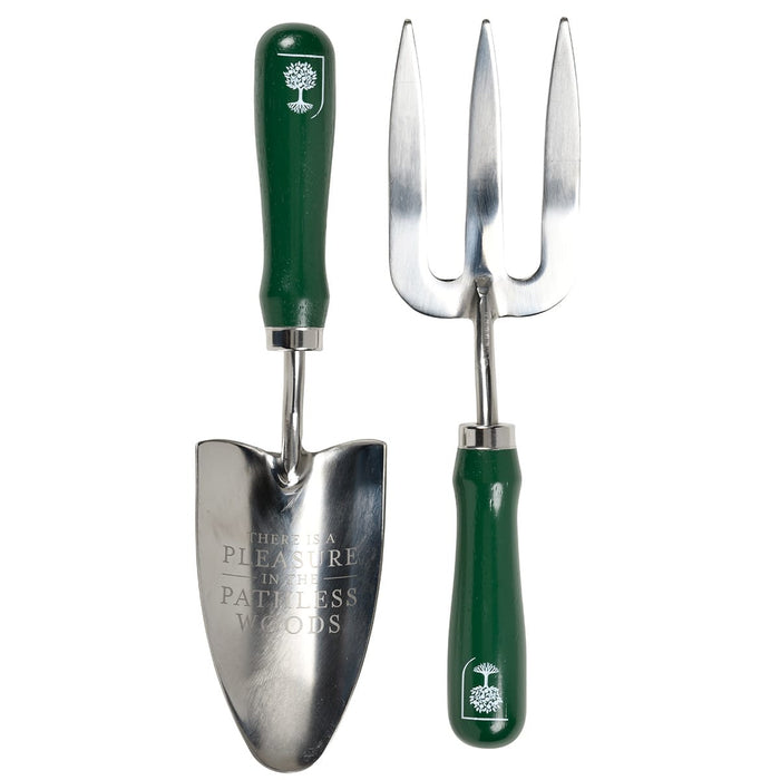 Burgon & Ball Garden Tool Gift Sets - Woodland Wonders Trowel & Fork Set - Gift Boxed