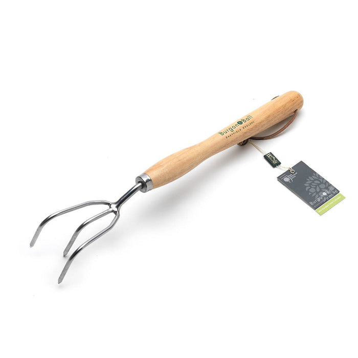 Burgon & Ball Garden Tools & Equipment - Mid Handled Claw Cultivator - RHS Endorsed
