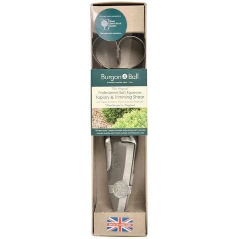 Burgon & Ball Garden Tools & Equipment - Professional Soft Squeeze Topiary Shears  - Gift Boxed