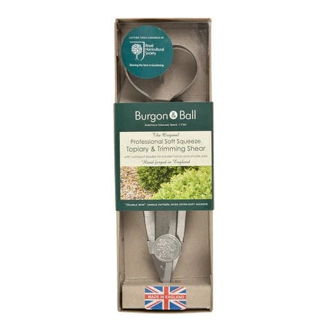 Burgon & Ball Garden Tools & Equipment - Professional Soft Squeeze Topiary Shears  - Gift Boxed