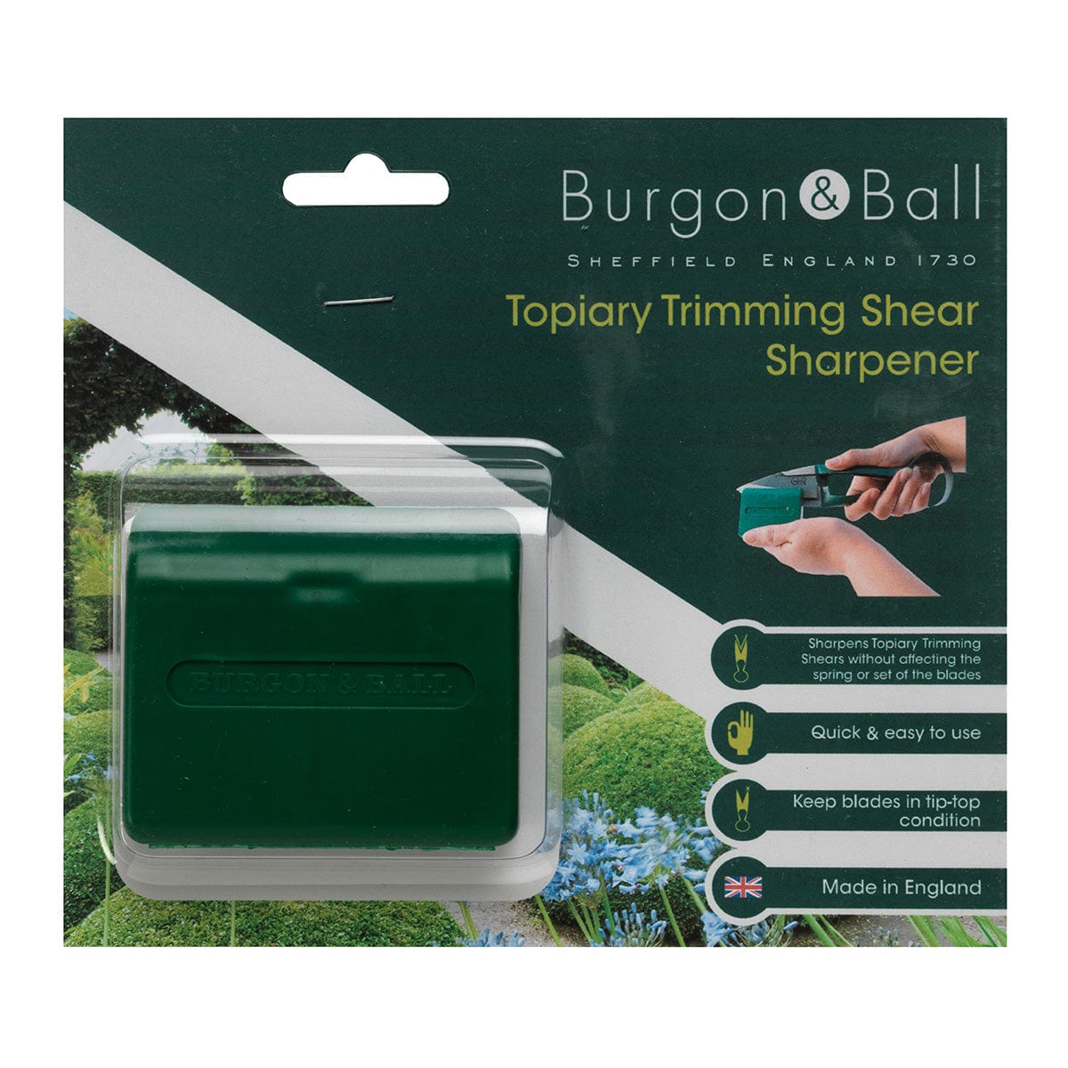 Burgon & Ball Topiary Trimming Shear Sharpener — Gardening Gifts Co.
