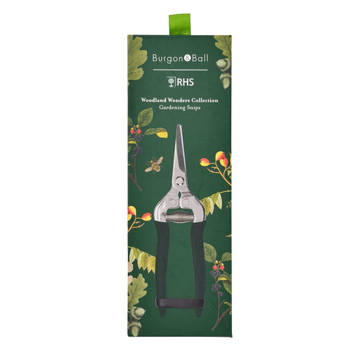 Burgon & Ball Garden Tools & Equipment - Woodland Wonders Gardening Snips - Gift Boxed
