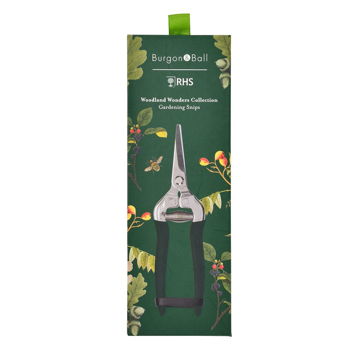 Burgon & Ball Garden Tools & Equipment - Woodland Wonders Gardening Snips - Gift Boxed
