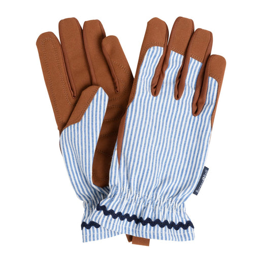 Burgon & Ball Gardening Gloves - Collector Gardening Gloves – Blue Stripe