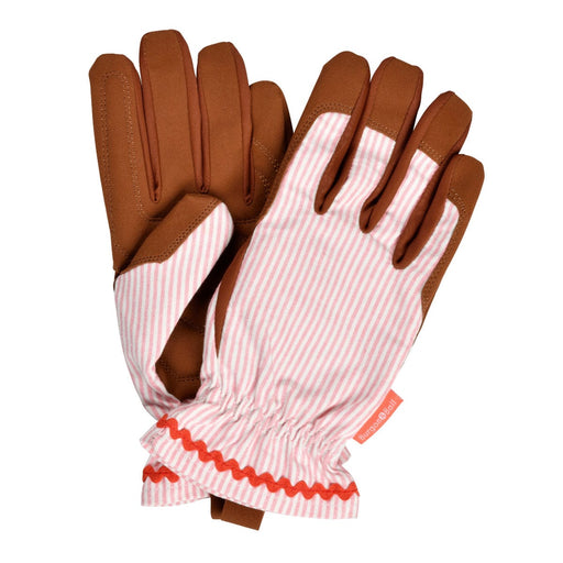 Burgon & Ball Gardening Gloves - Collector Gardening Gloves – Blush Stripe