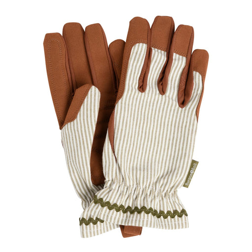 Burgon & Ball Gardening Gloves - Collector Gardening Gloves – Olive Stripe