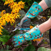 Burgon & Ball Gardening Gloves - Flora & Fauna Gauntlet Gardening Gloves