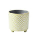 Burgon & Ball Indoor Plant Pots - Bilbao Pale Jade Glazed Pot - Small