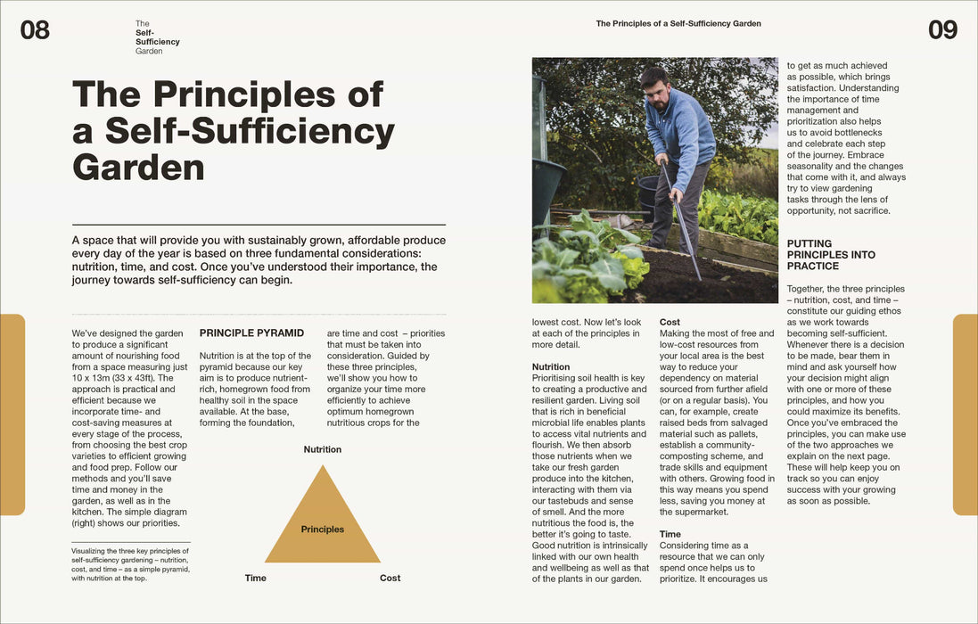 DK Publishers Books - Self Sufficiency Garden