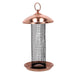 Esschert's Garden Bird Baths & Feeders - Bird Feeder Nut Dispenser - Black Copper