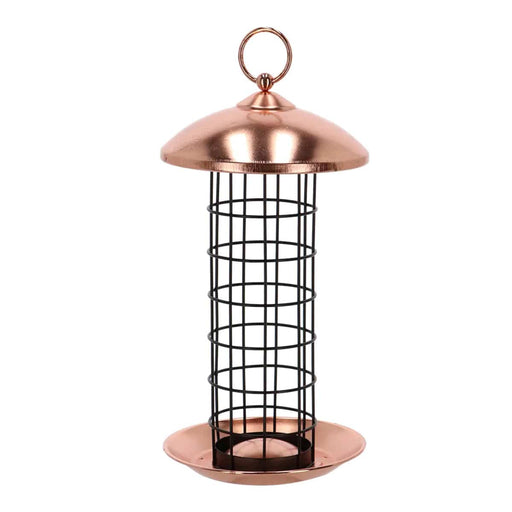 Esschert's Garden Bird Baths & Feeders - Bird Feeder Suet Ball Dispenser - Black Copper