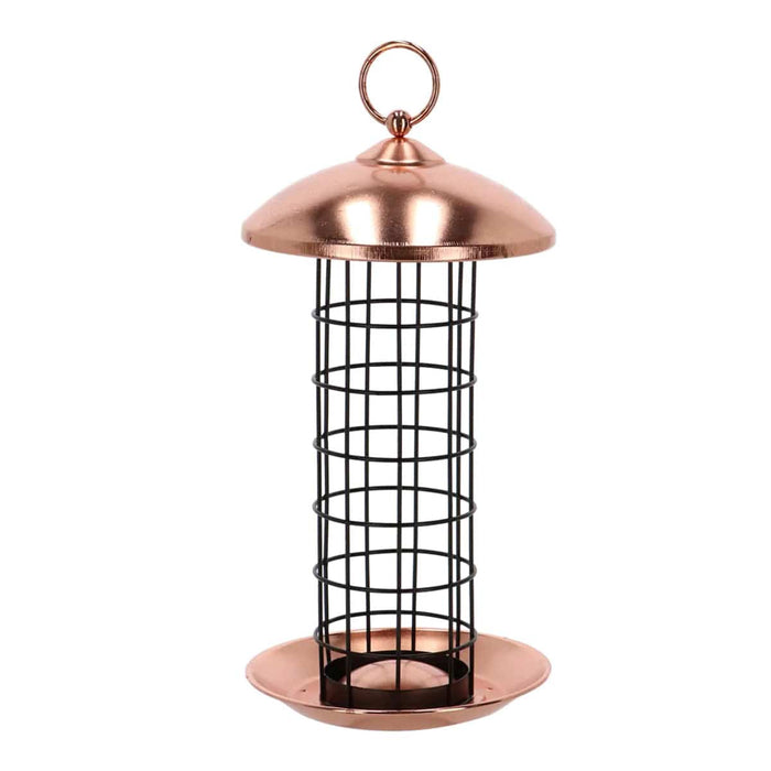 Esschert's Garden Bird Baths & Feeders - Bird Feeder Suet Ball Dispenser - Black Copper
