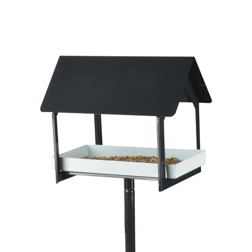 Esschert's Garden Bird Baths & Feeders - Free Standing Bird Table - Anthracite