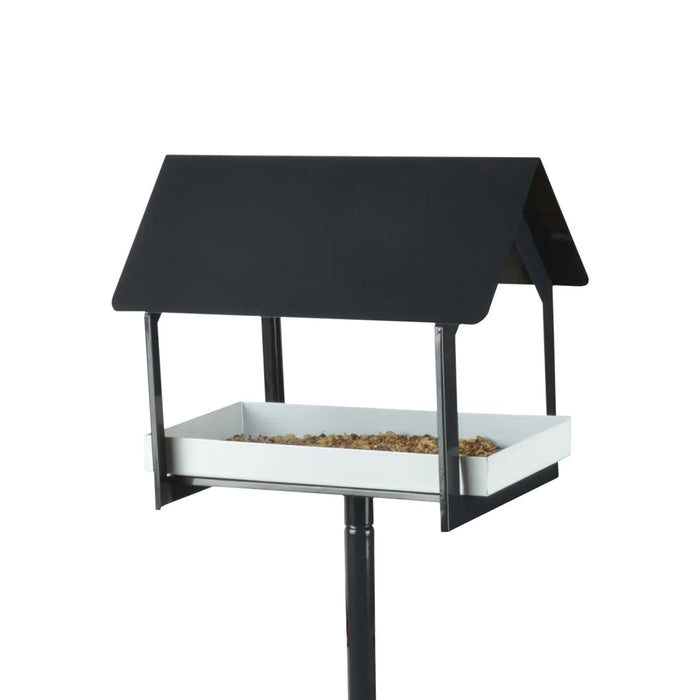 Esschert's Garden Bird Baths & Feeders - Free Standing Bird Table - Anthracite